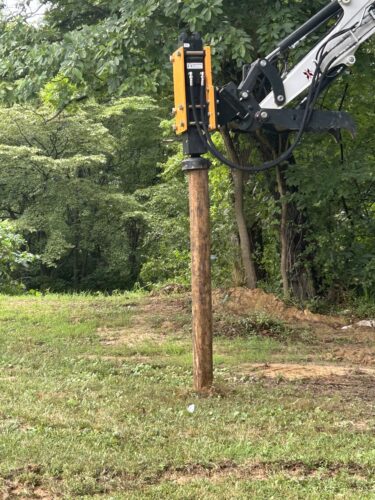 Stephens Fence and Land fence post driver